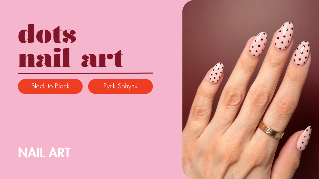 Dots nail art