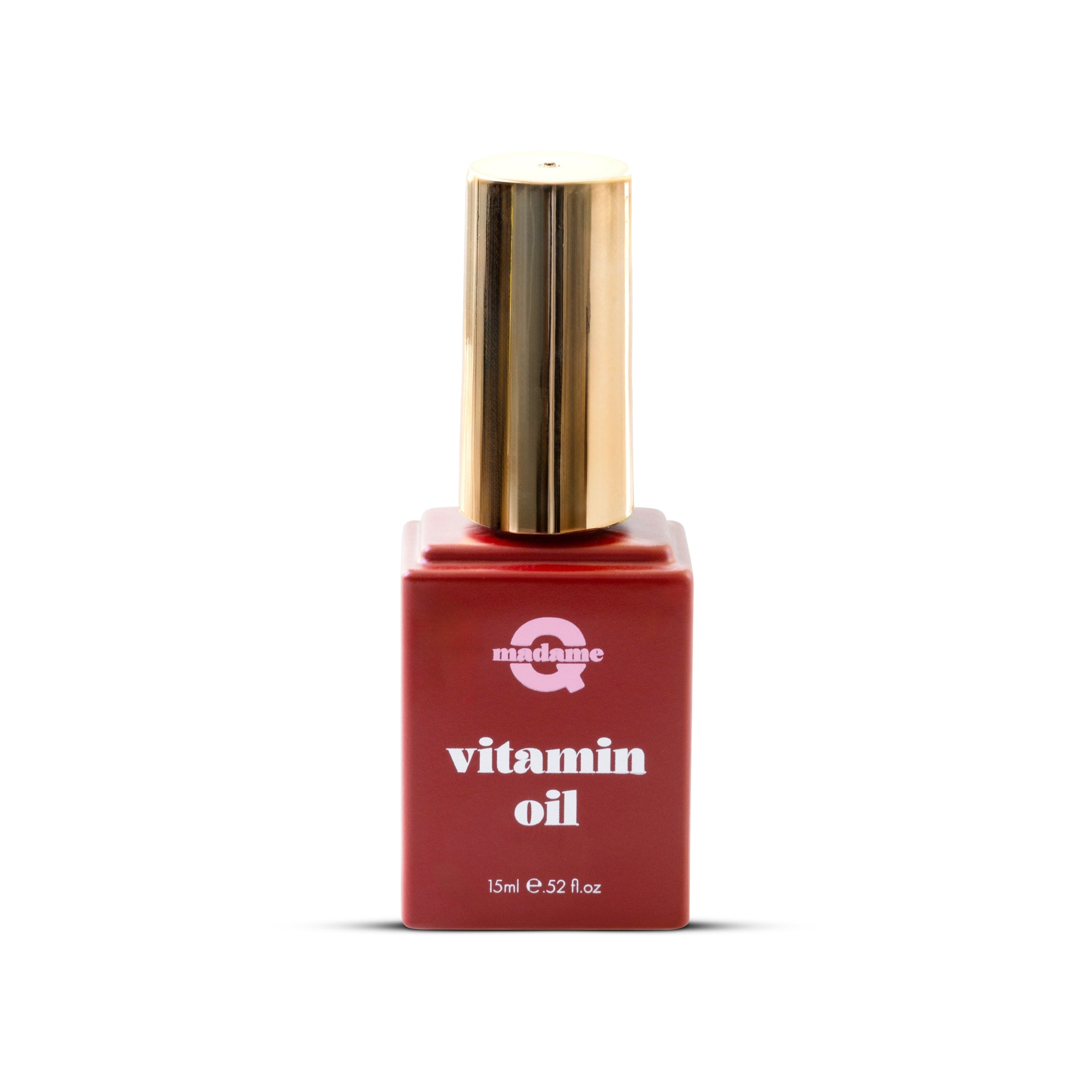 vitamin oil front view Madame Q