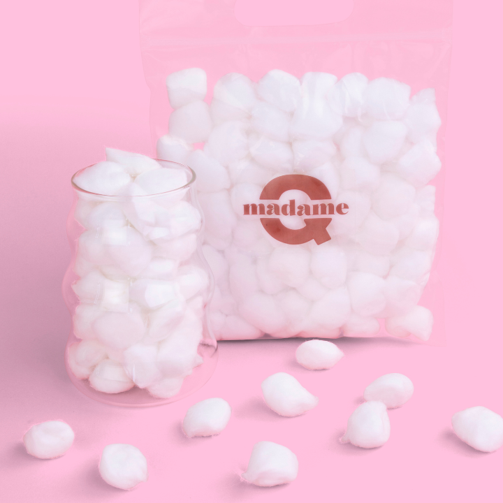 Cotton remover balls