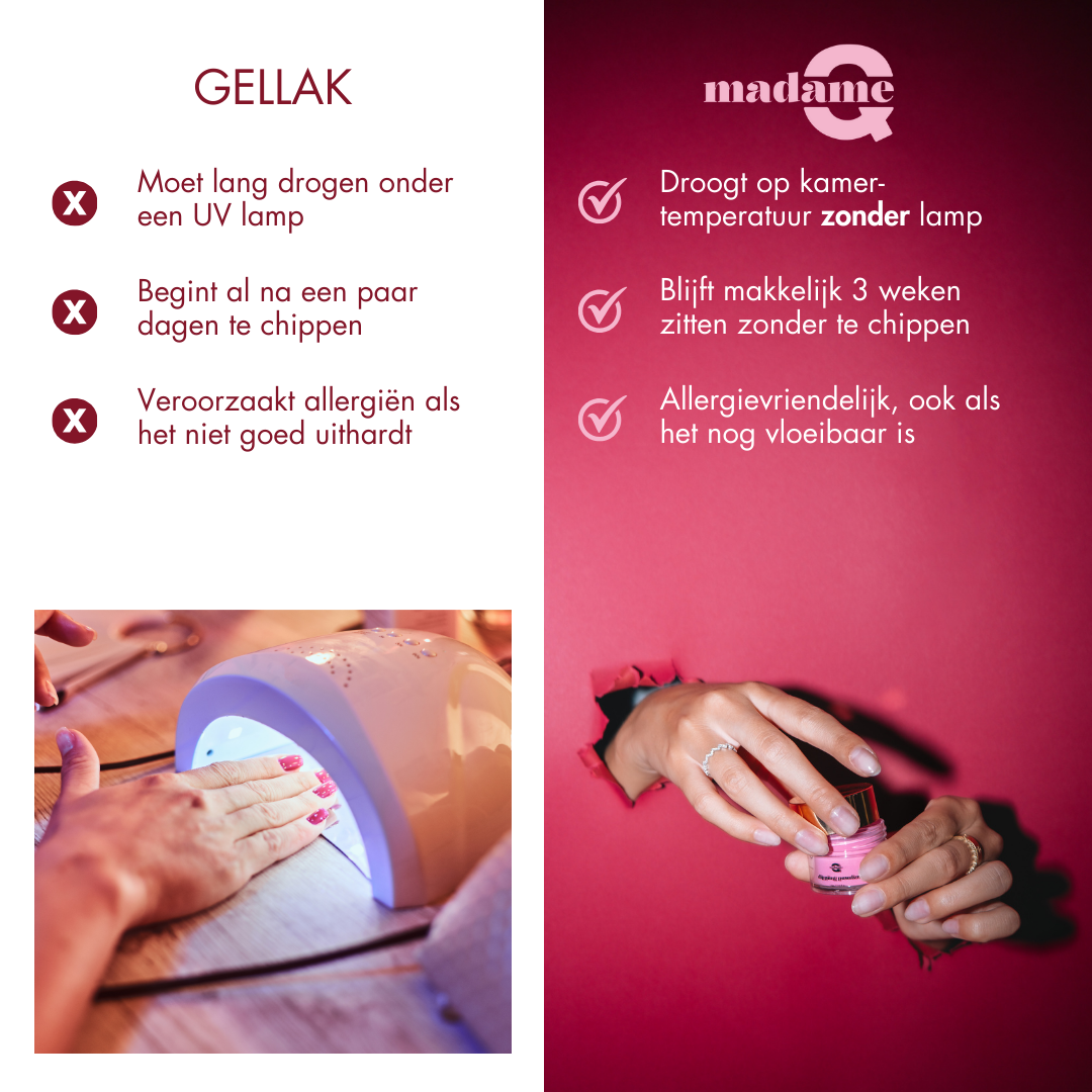 Madame Q Dip powder starterkit | zonder UV | premium thuismanicure set