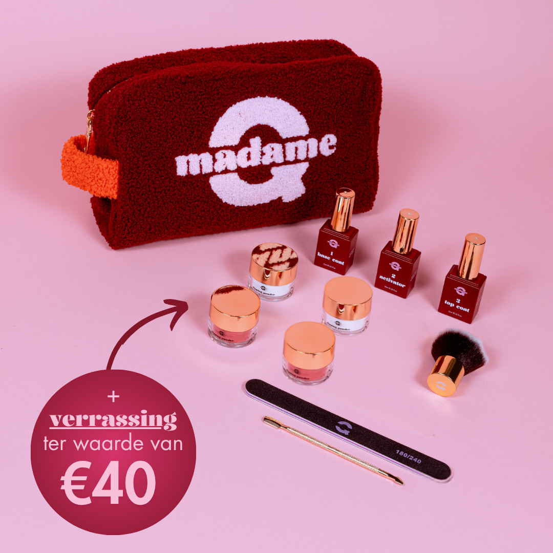 Madame Q Dip powder starterkit | zonder UV | basic thuismanicure set
