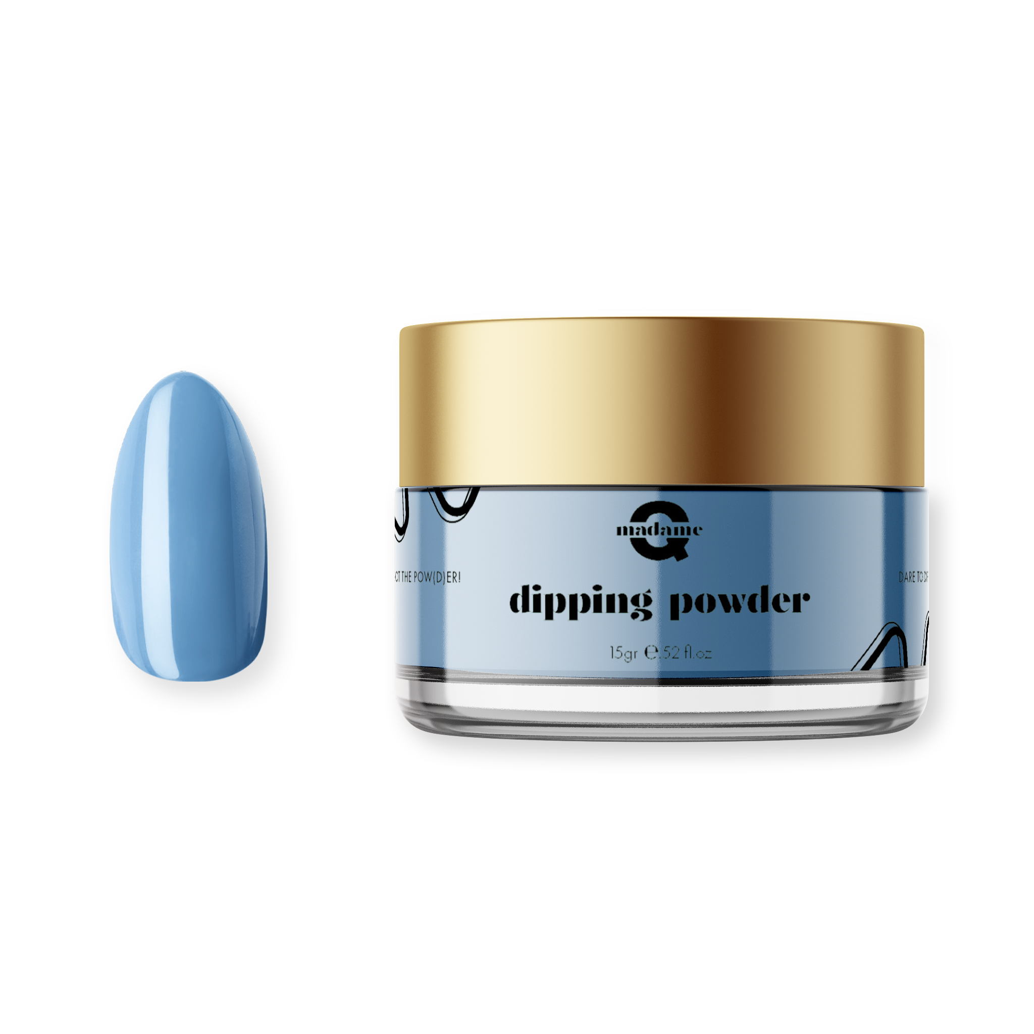 True blue-do Dipping Powder